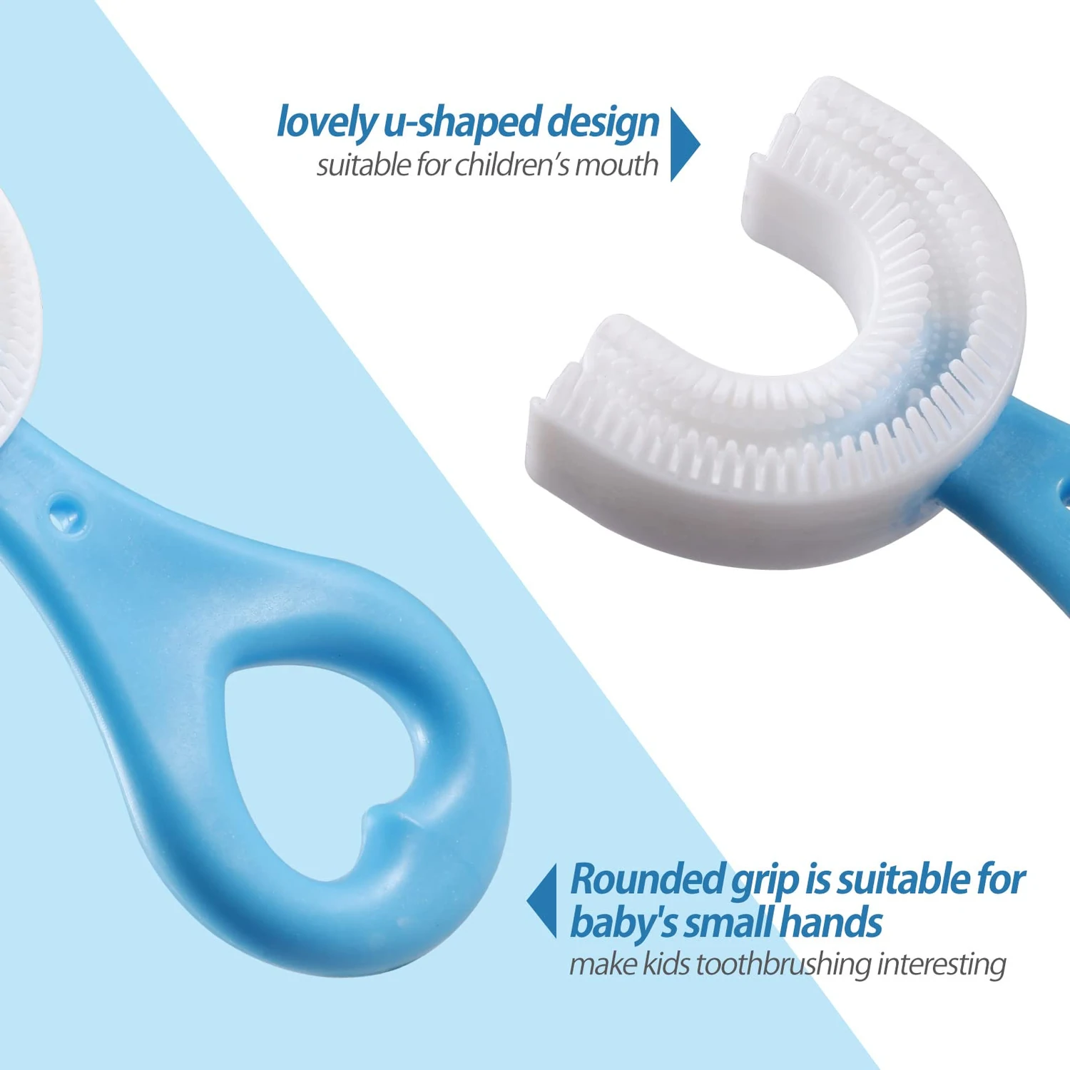 U-Shaped Baby Toothbrush Buy 1 Get 1 Free