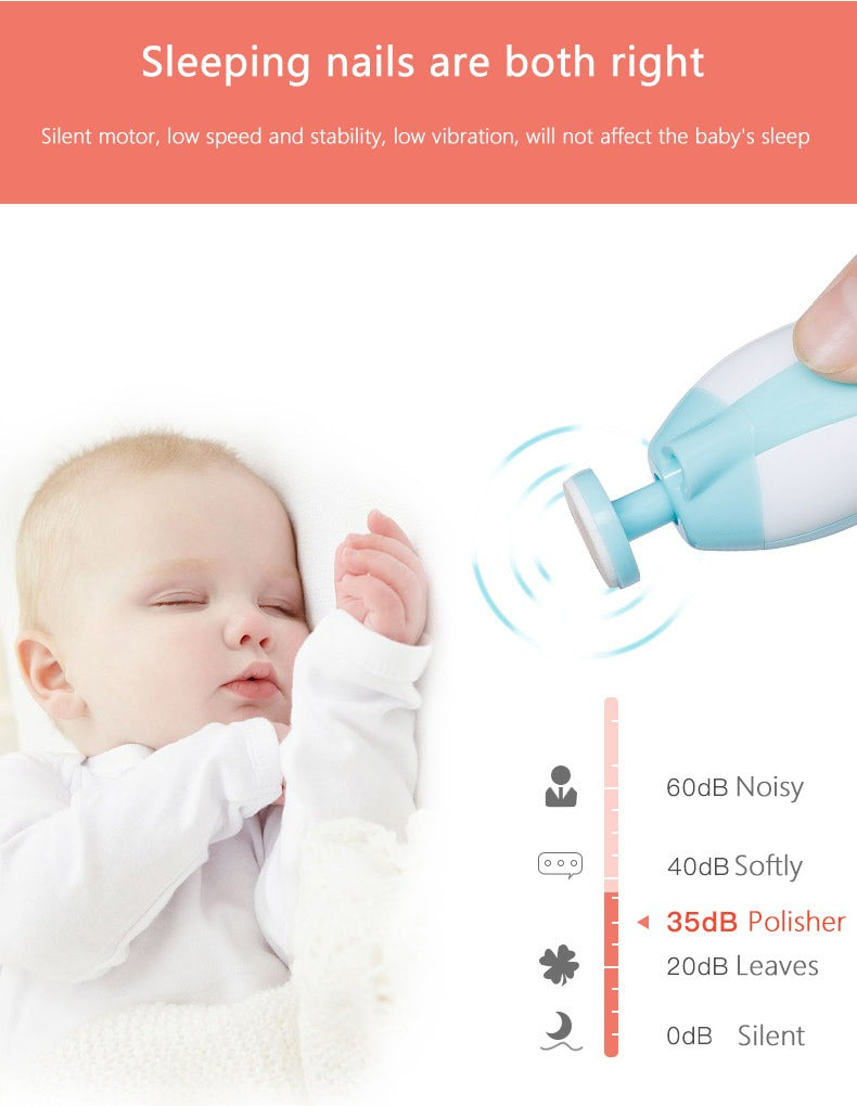 Electric Baby Nail Trimmer | 2 Colors