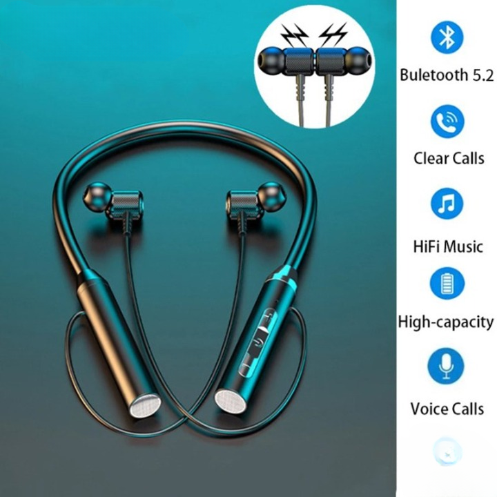 Universal Neckband – Wireless Bluetooth Earphones