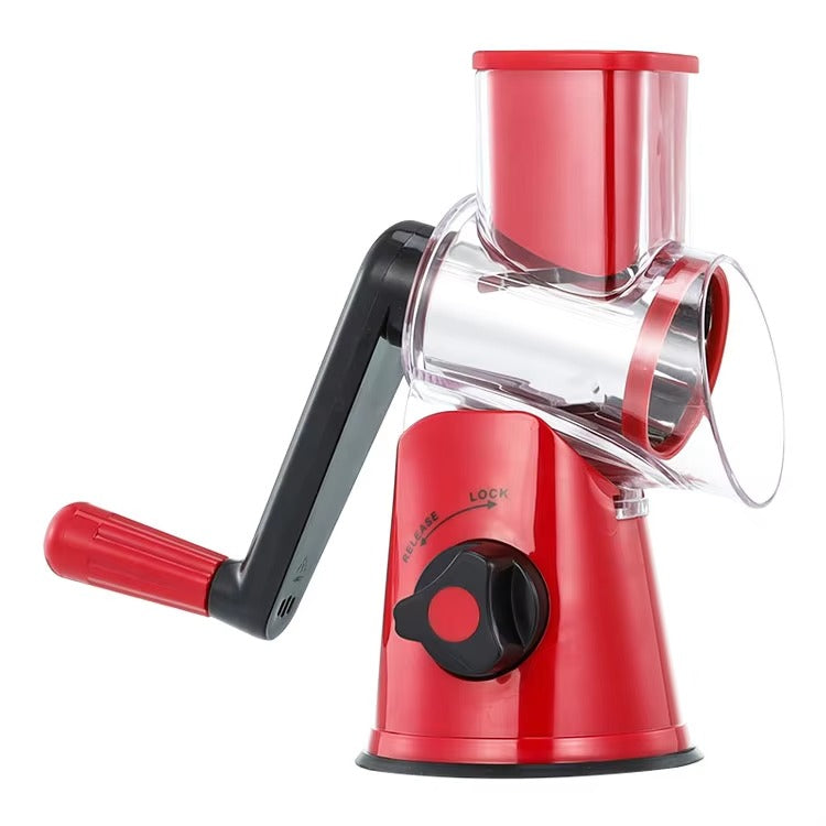 Table Top Drum Grater – Manual Vegetable Cutter, Slicer & Grater