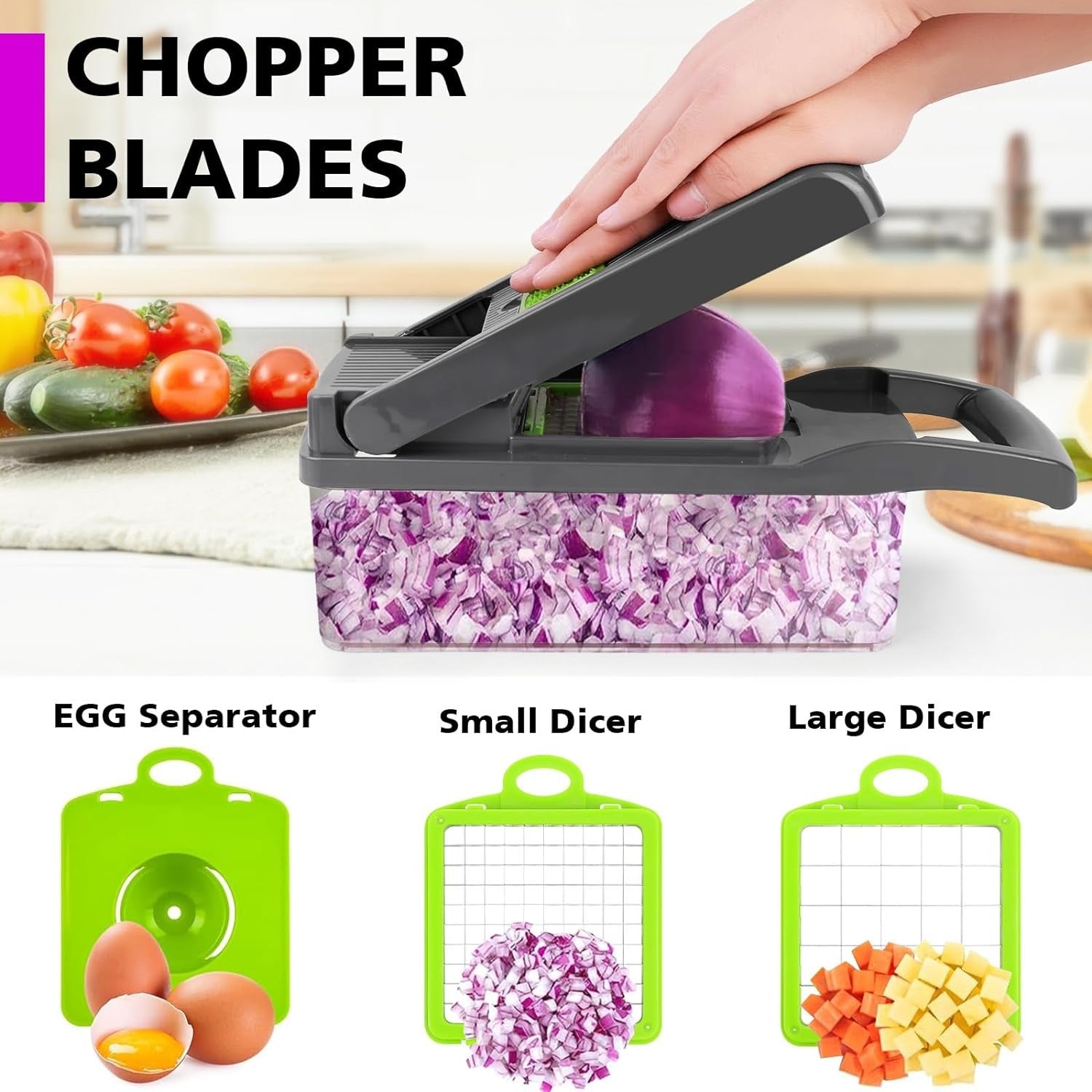 16-in-1 Multifunctional Vegetable Cutter & Slicer