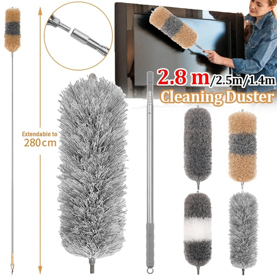 Premium Microfiber Duster – Extendable, Washable