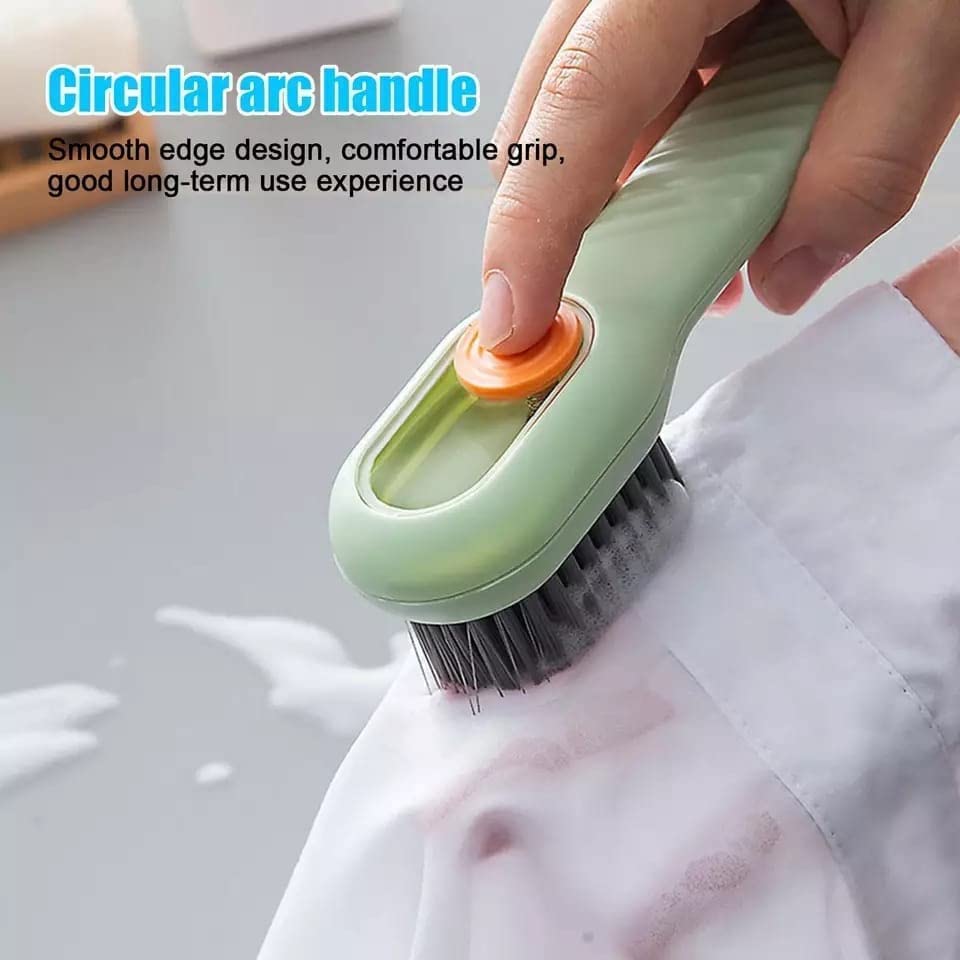 Multifunctional Shoe Brush with Liquid Box
