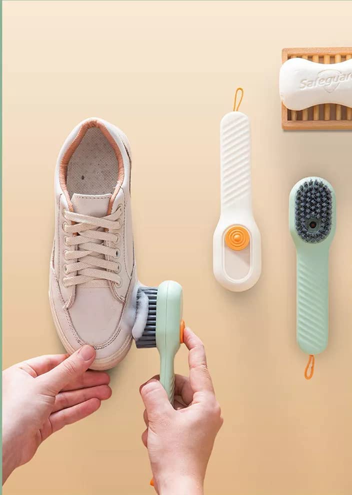 Multifunctional Shoe Brush with Liquid Box