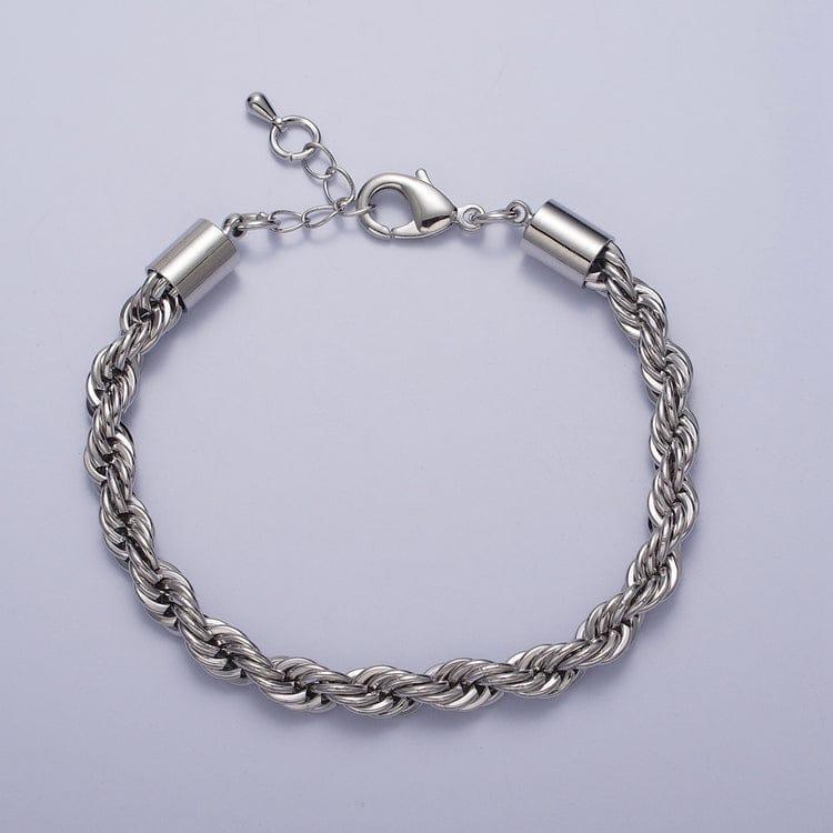 Modern Plain Chain Bracelet