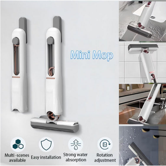 PORTABLE MINI SQUEEZE DESK CLEANER