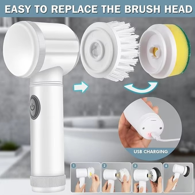 MAGIC BRUSH WIRELESS BETTERY CLEANING RECHARGABLE