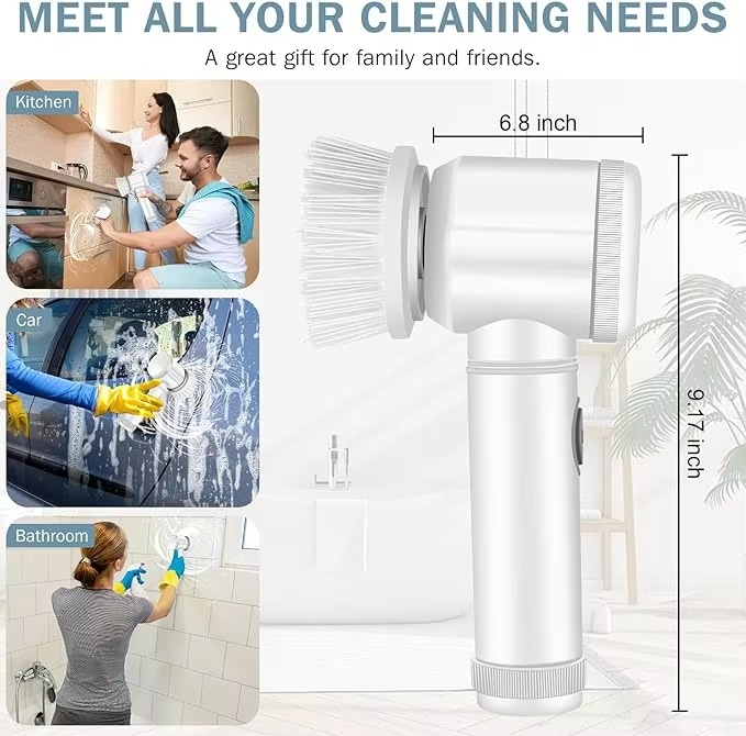 MAGIC BRUSH WIRELESS BETTERY CLEANING RECHARGABLE